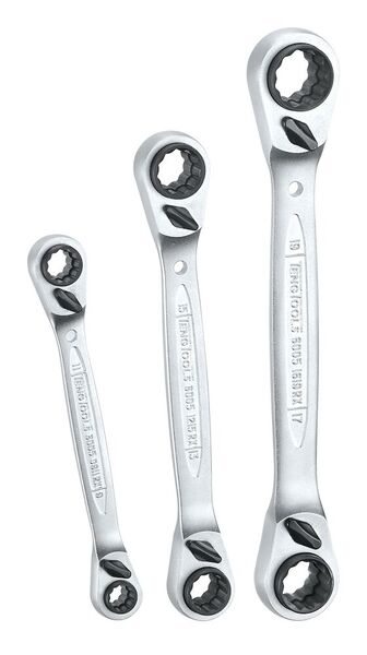 Multi size ratchet deals wrench